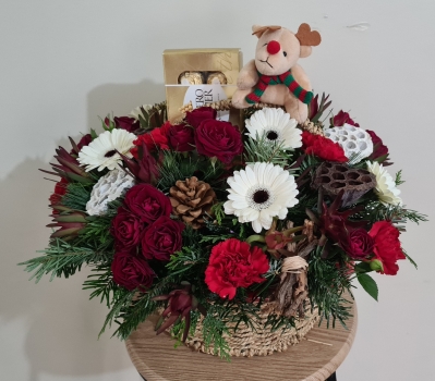 Ferrero Xmas basket